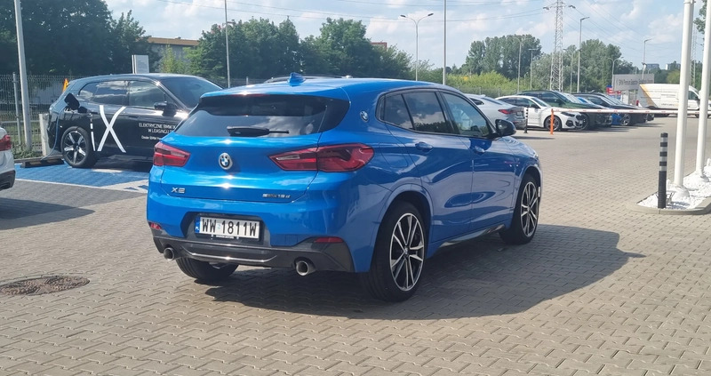 BMW X2 cena 118000 przebieg: 57000, rok produkcji 2018 z Łódź małe 37